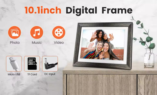 WiFi Smart Digital Photo Frame 10.1 Inch